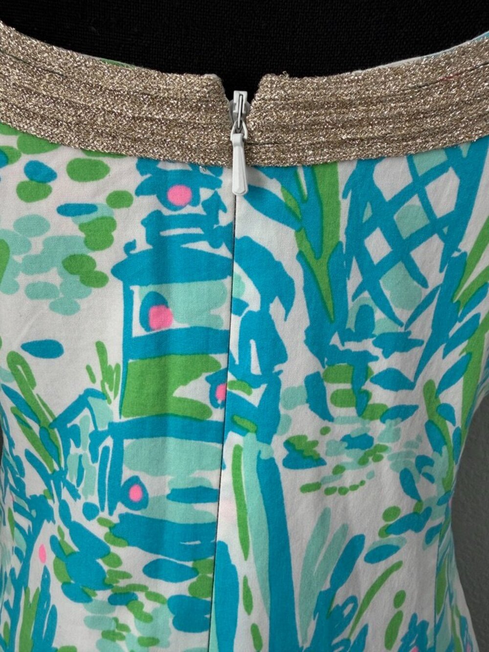 LILLY PULITZER Janice High Beams Lighthouse Shift Dress 2 - Picture 8 of 12